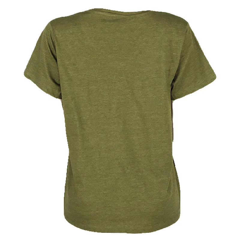 REDTAG Pale Green Casual T-Shirt