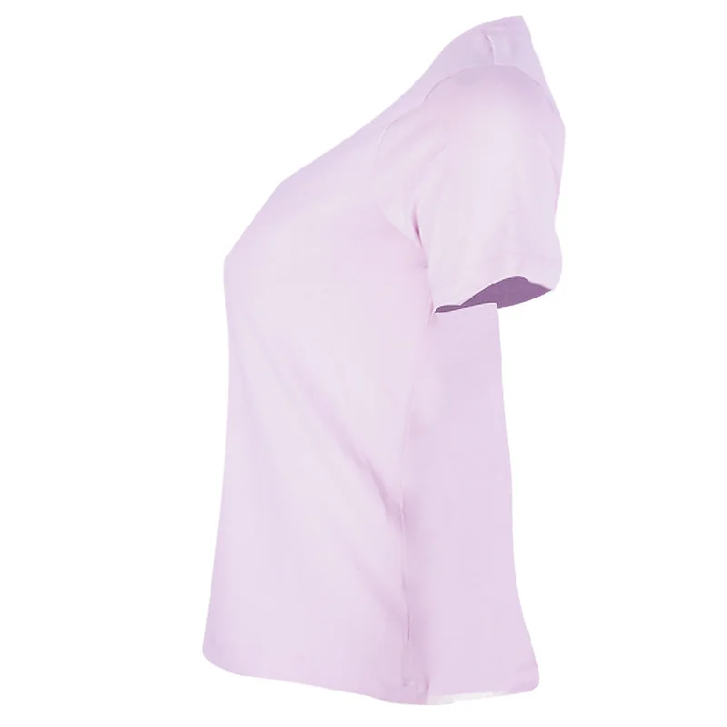 REDTAG Women's Lilac Casual T-Shirts