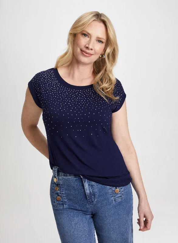 Laura / Navy Peony / XL