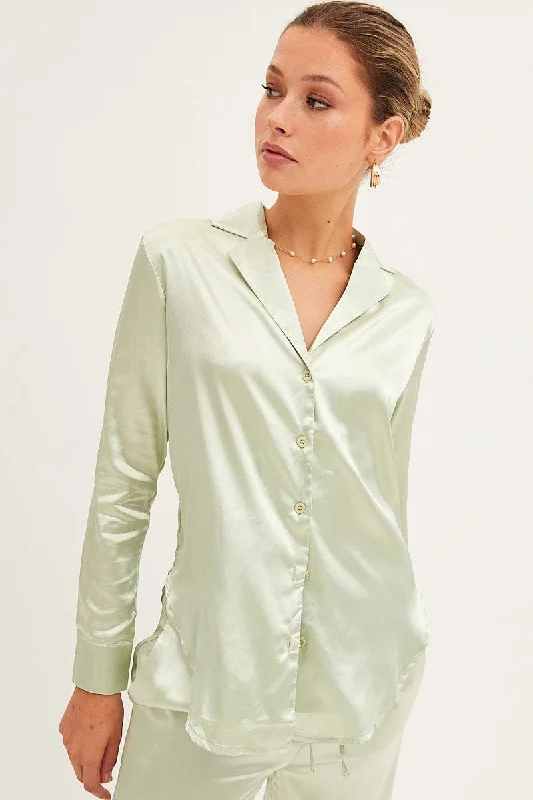 Green Long Sleeve Shirt