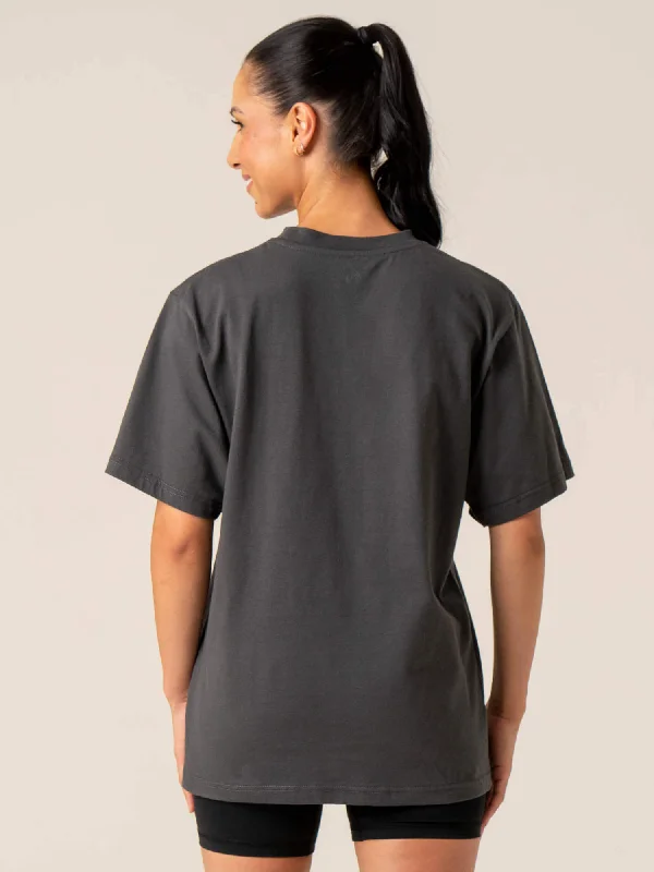 Signature T-Shirt - Charcoal