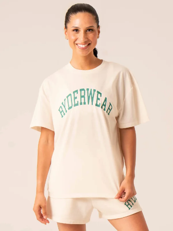 Women's Collegiate T-Shirt - Chalk