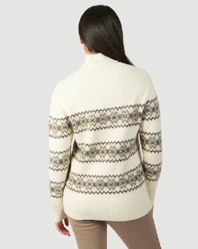 CHANDAIL À COL MONTANT ATNA||ATNA HIGH NECK SWEATER