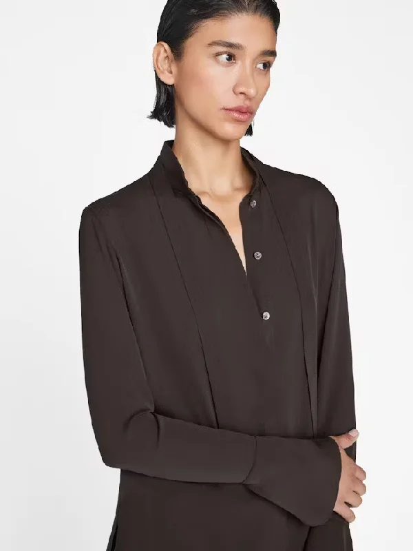 Narrow Tie Blouse