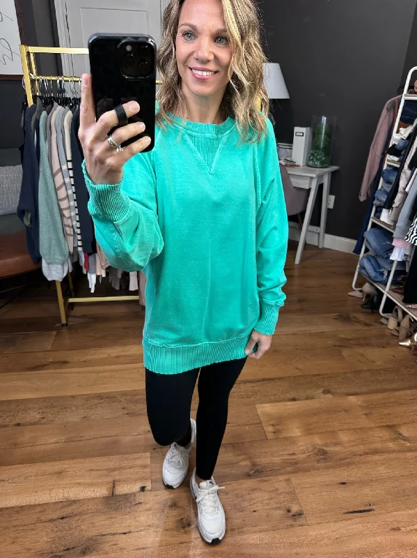 The Clara Pocket Crewneck Sweatshirt 2.0 - Multiple Options