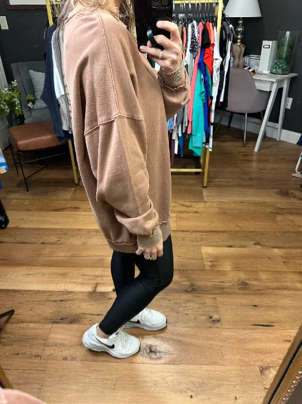 Thought About It Vintage Crewneck Sweatshirt - Multiple Options