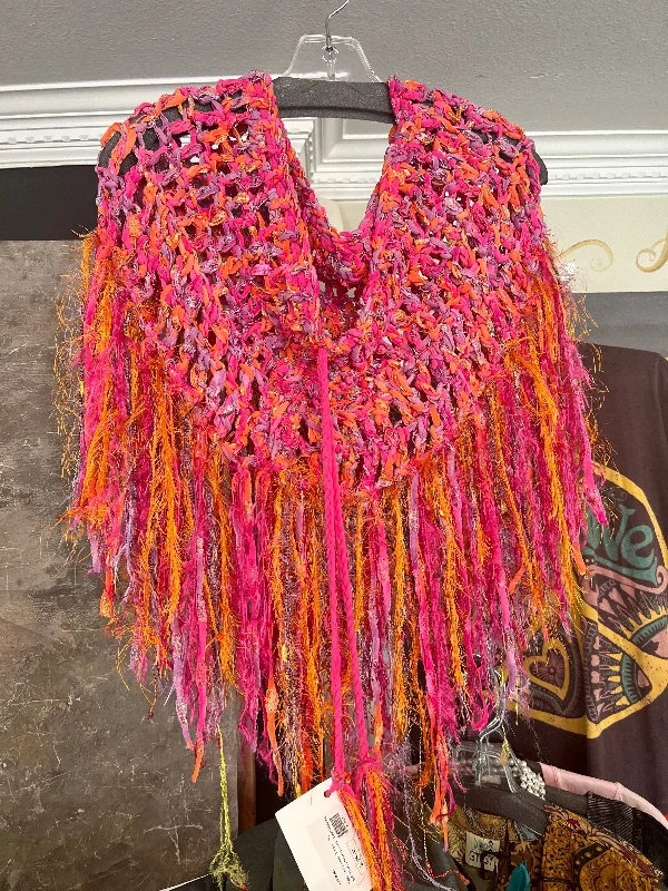 0000A Cathi's Artisan Dusters-Gold/Pink/Orange