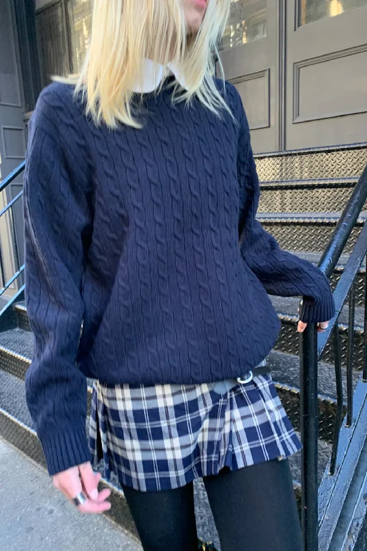 Navy Blue / Oversized Fit