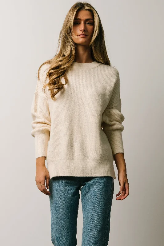 Jacey Knit Sweater | Ivory