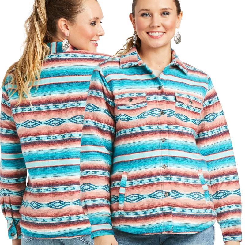 Ariat Womens REAL Shacket- Shirt/Jacket- SERAPE