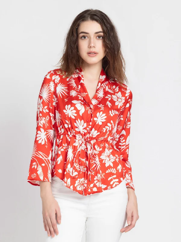 Noreen Cinched Shirt Jacket