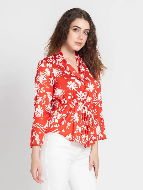 Noreen Cinched Shirt Jacket