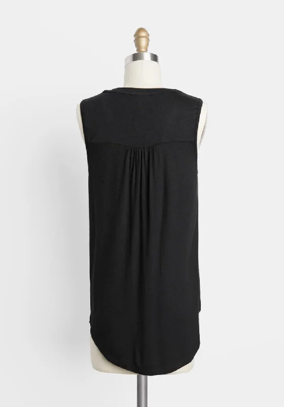 A Welcome Change Sleeveless Top