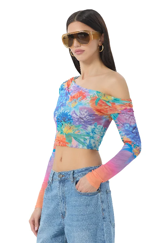 Bria Top - Neon Botanical