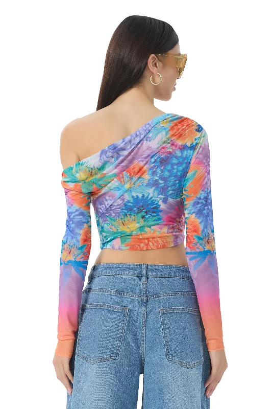 Bria Top - Neon Botanical