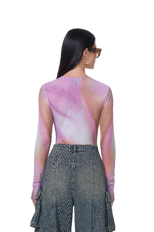 Kaylee Top - Lilac Watercolor