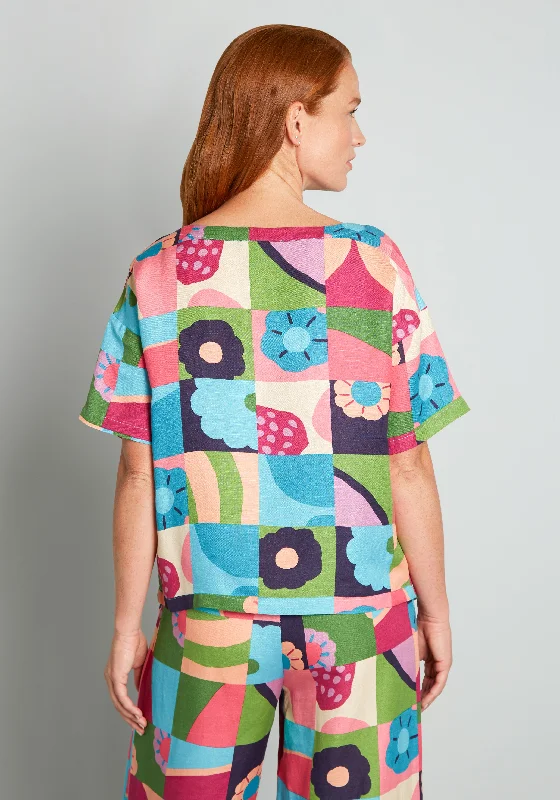 Patchwork Playground Top