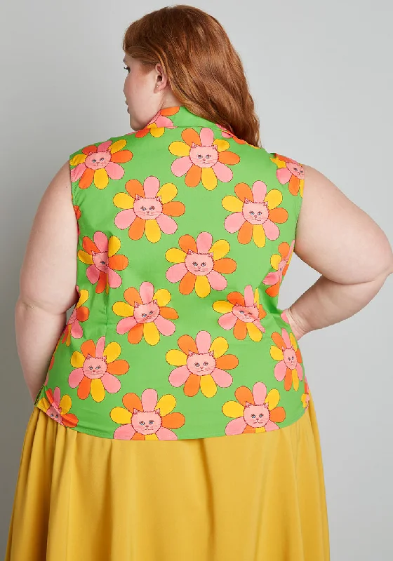 ModCloth x Marisol Muro Showing Up Chic Sleeveless Top