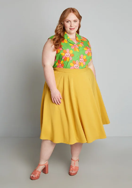 ModCloth x Marisol Muro Showing Up Chic Sleeveless Top