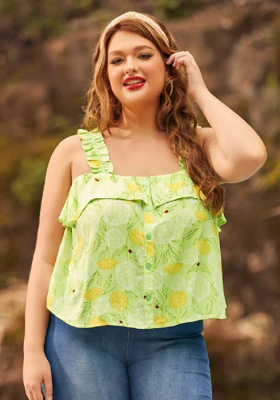 Popsicle Parade Ruffle Top