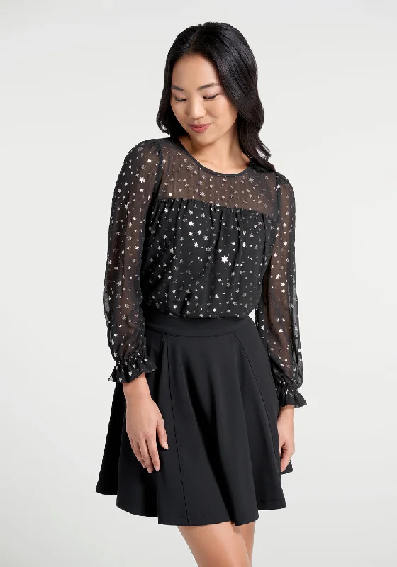 Star Showers Smock Top