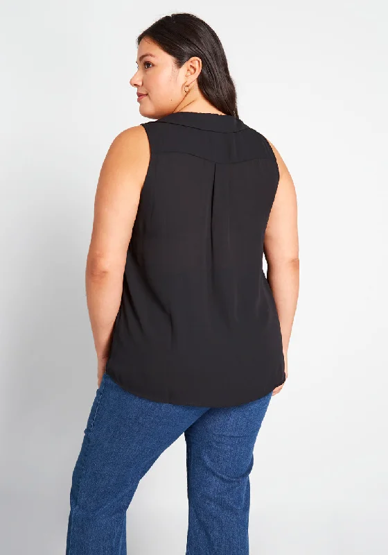 Unrivaled Enjoyment Sleeveless Top