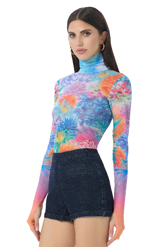 Zadie Top - Neon Botanical