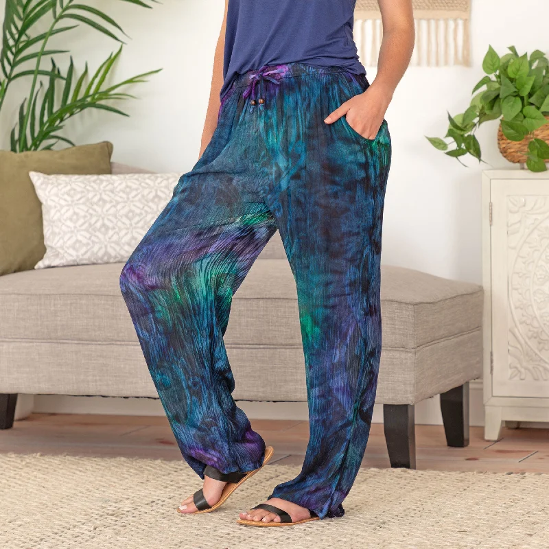 Pants - Peacock Love / S/M