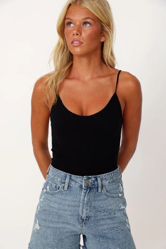 SALE - Brawley Ribbed Bodysuit