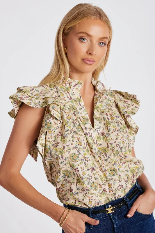 Margarita Poplin Top