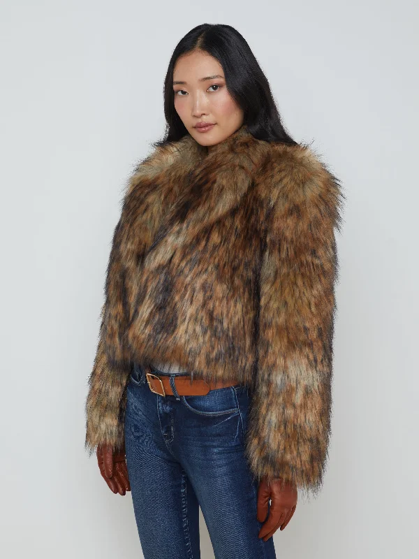 Aura Faux Fur Coat