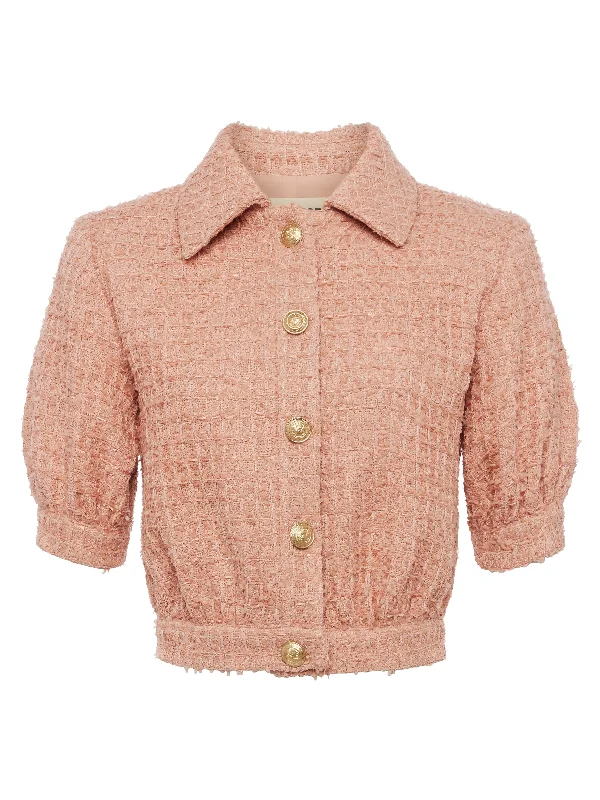 Cove Cropped Tweed Jacket