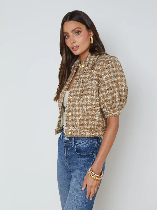 Cove Cropped Tweed Jacket