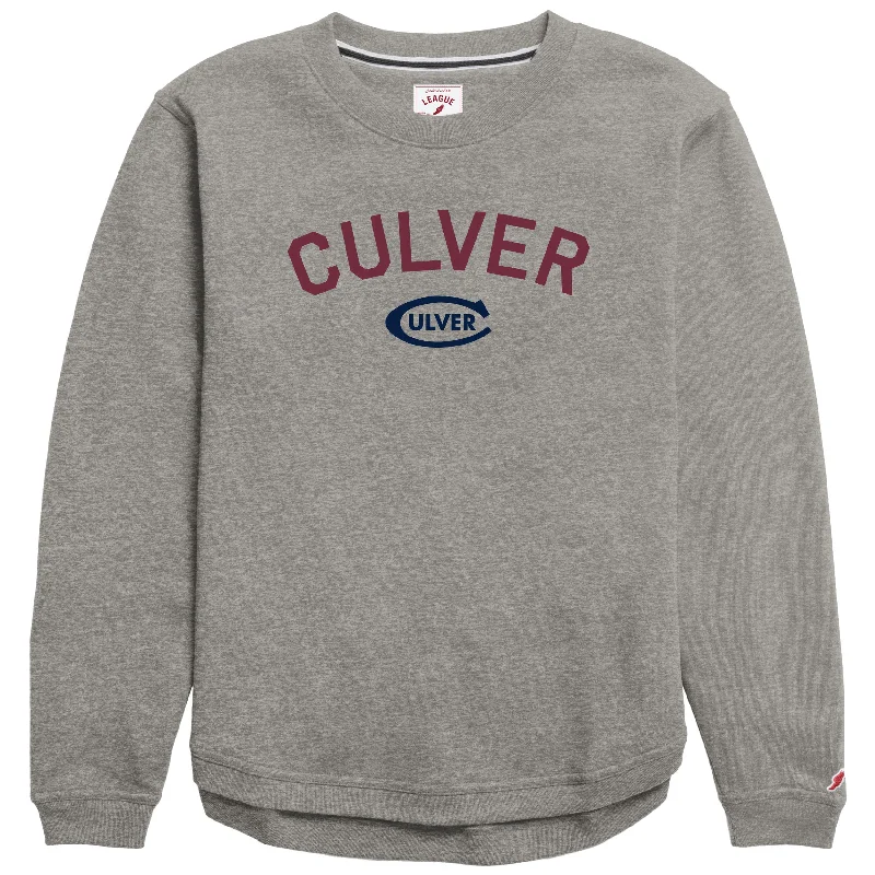 Culver Varsity Springs Crew - Heather Grey