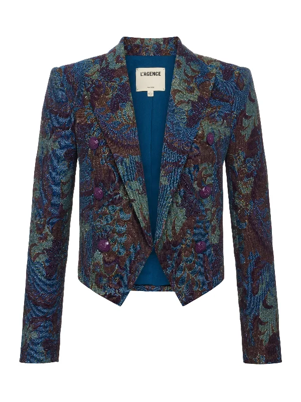 Lila Jacquard Blazer