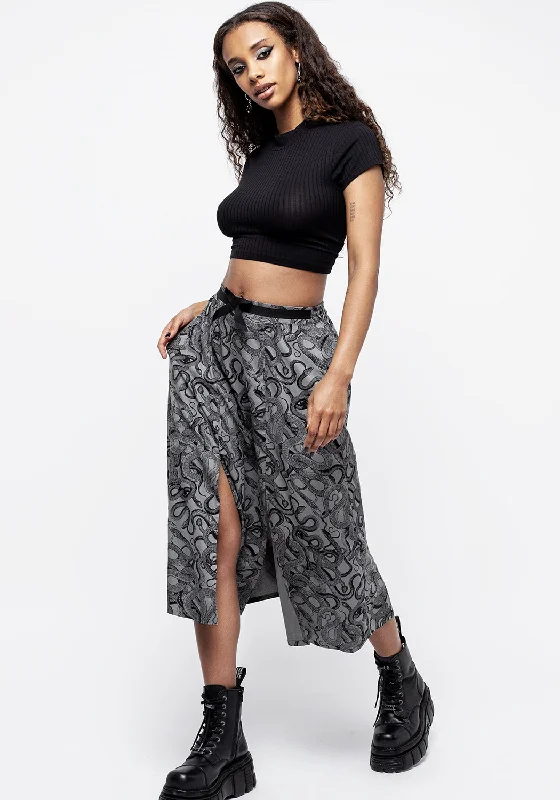 Mist Tie Back Jersey Crop Top