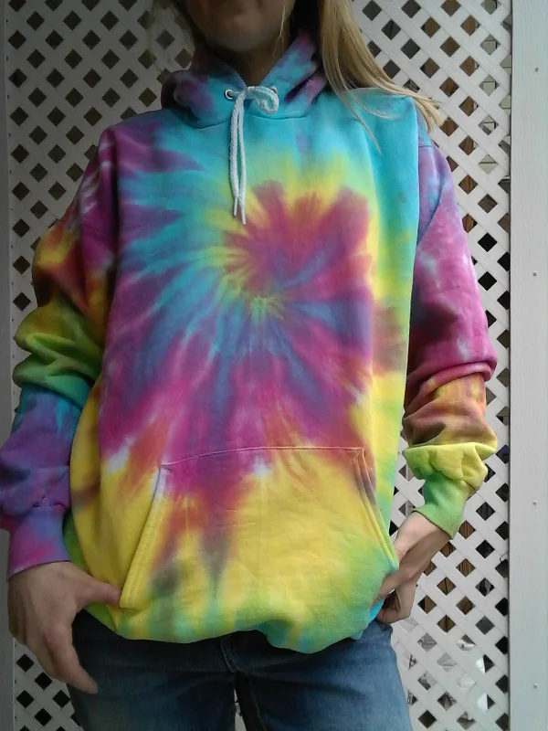 Pastel Dominant Rainbow Hoodie