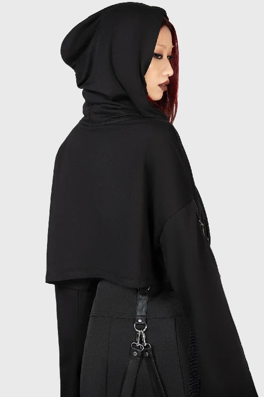 Warlock Crop Hoodie