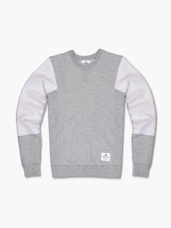 2-Tone Fitted Crewneck